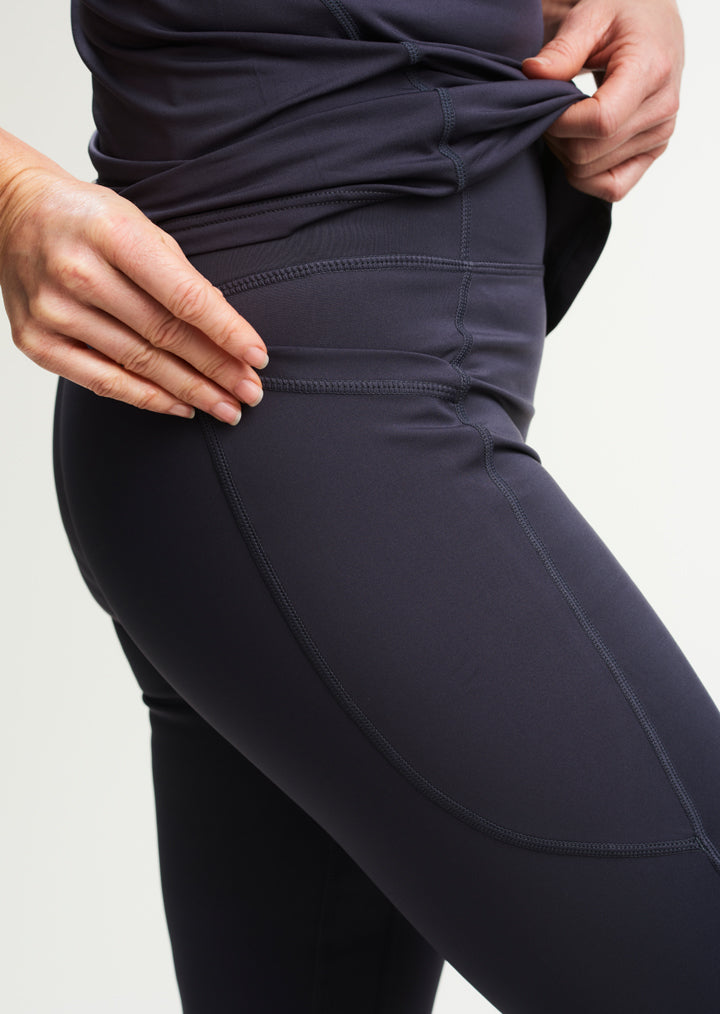 Power Woman Pocket Leggings Joy | Dark Grey
