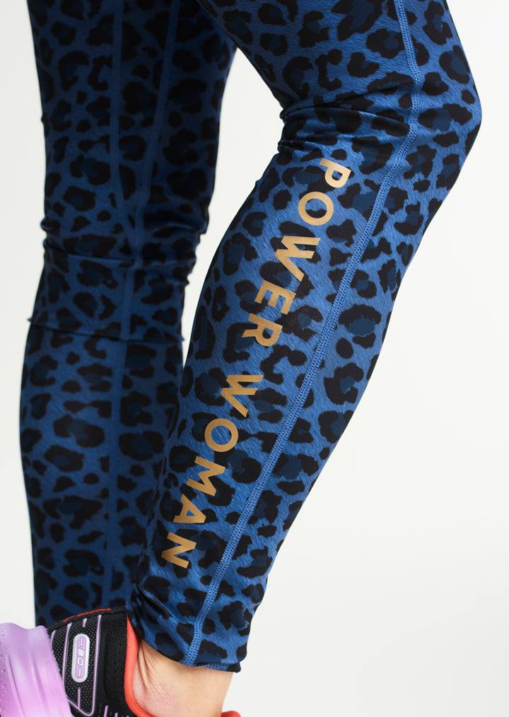 Pocket Leggings Joy | Blue Leo