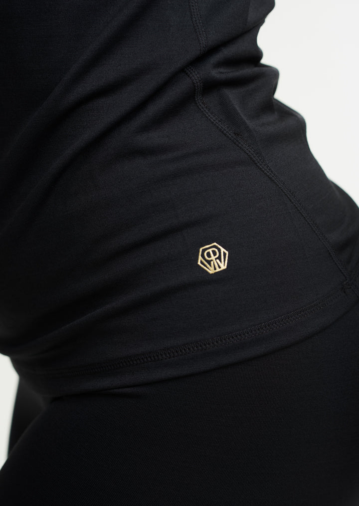 Merino Half Zip | Dark Grey