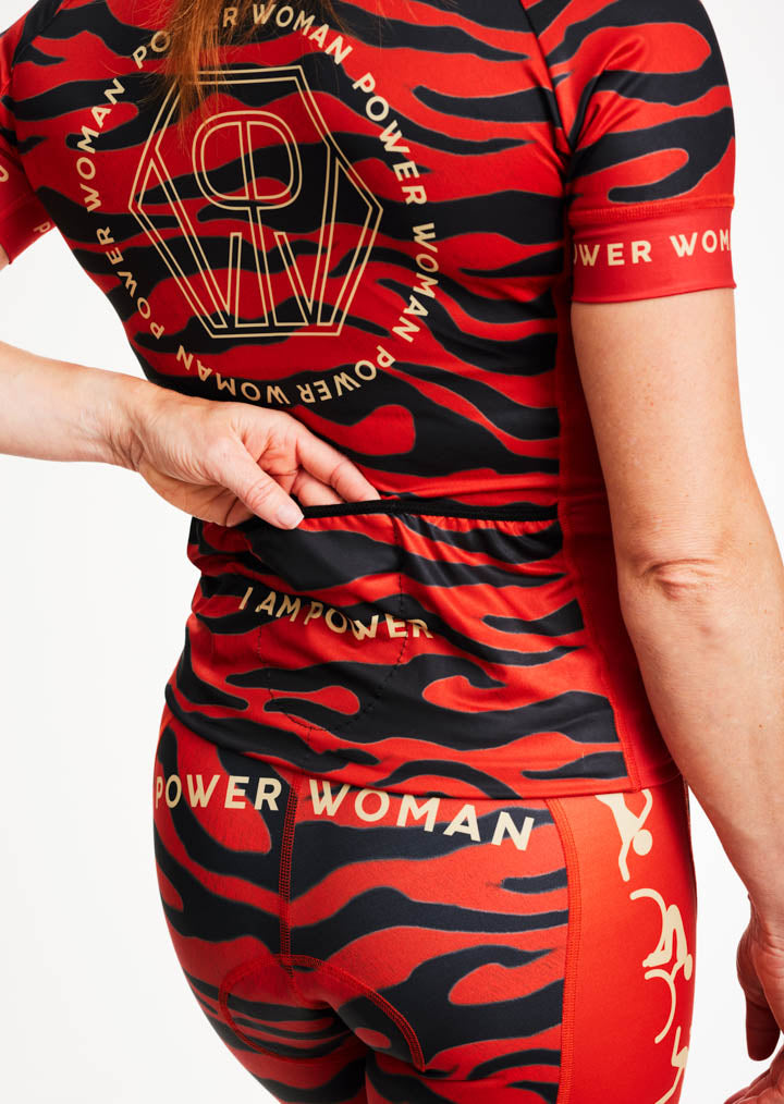Primo Cycling & Triathlon Jersey | Red Zebra