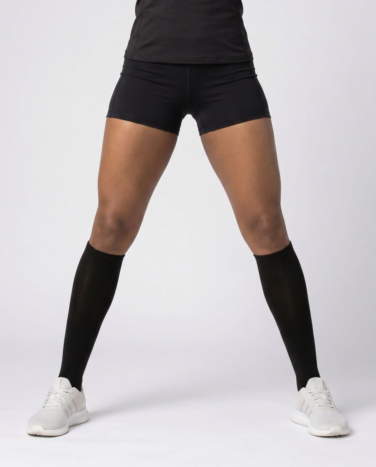 Kompressionssocken | Black/Light Grey