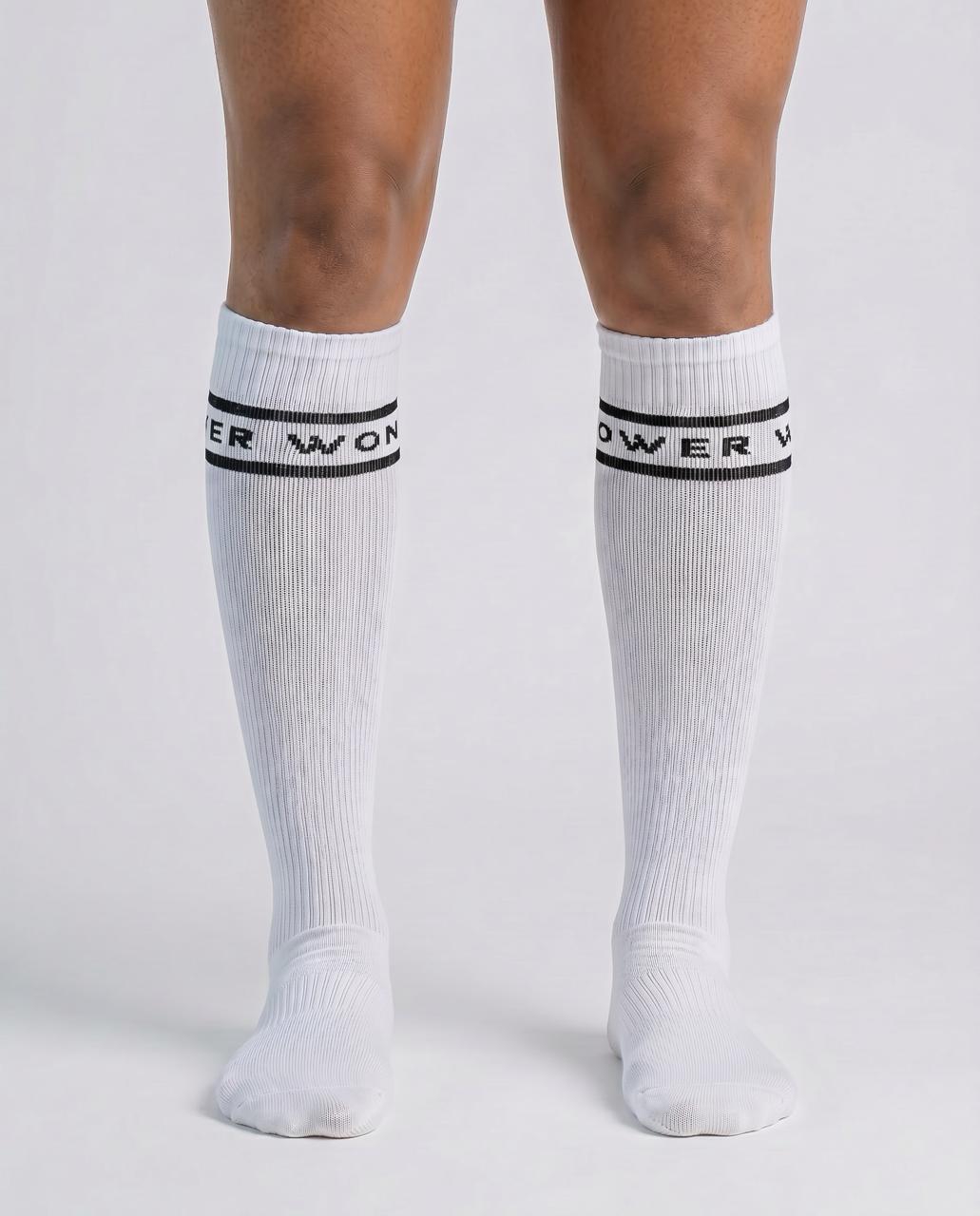 Compression Sock | White/Black