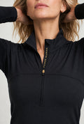 Merino Half Zip | Dark Grey