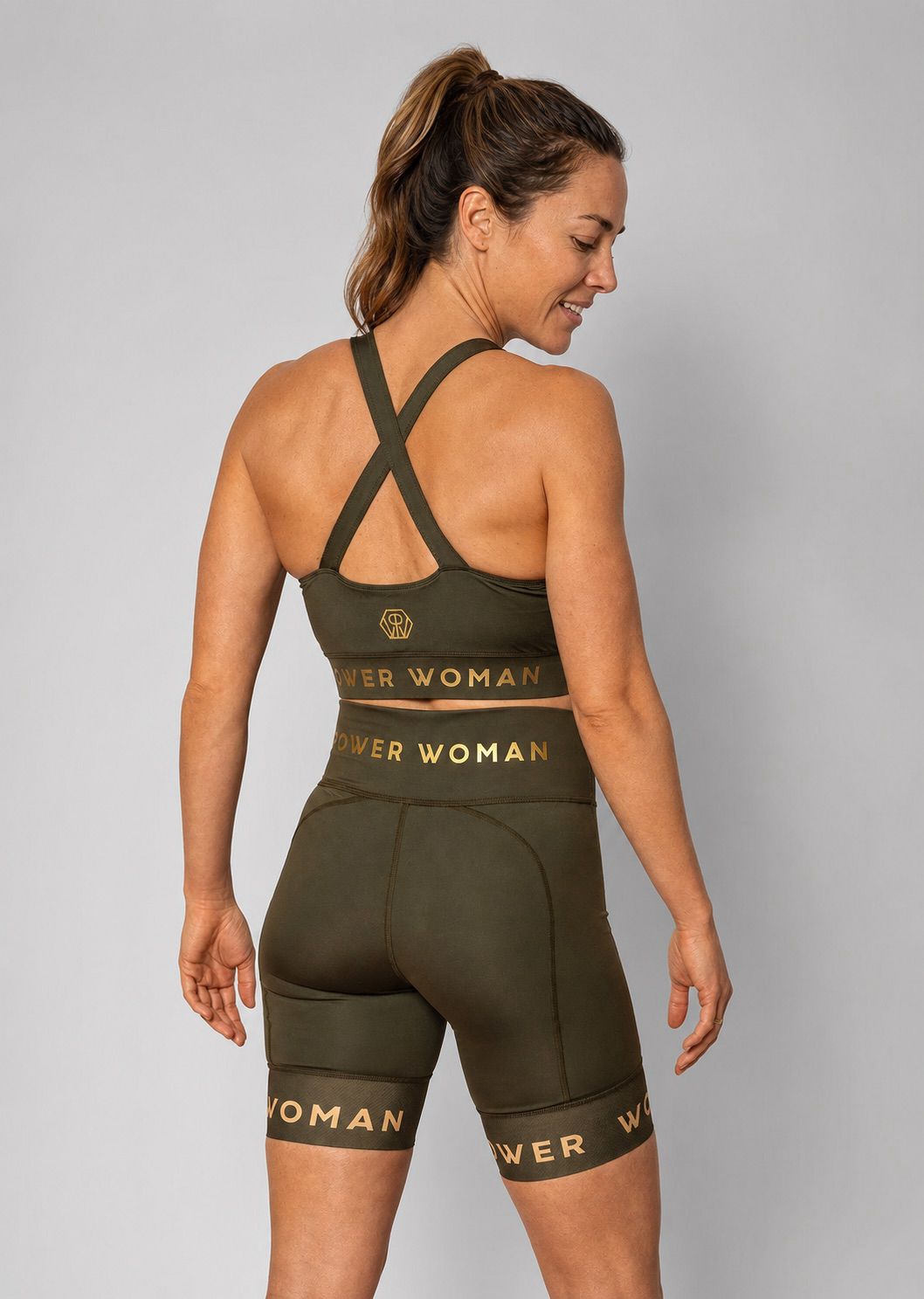 P.O.W Crop Top | Olive