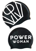 Swim Cap | Black/White