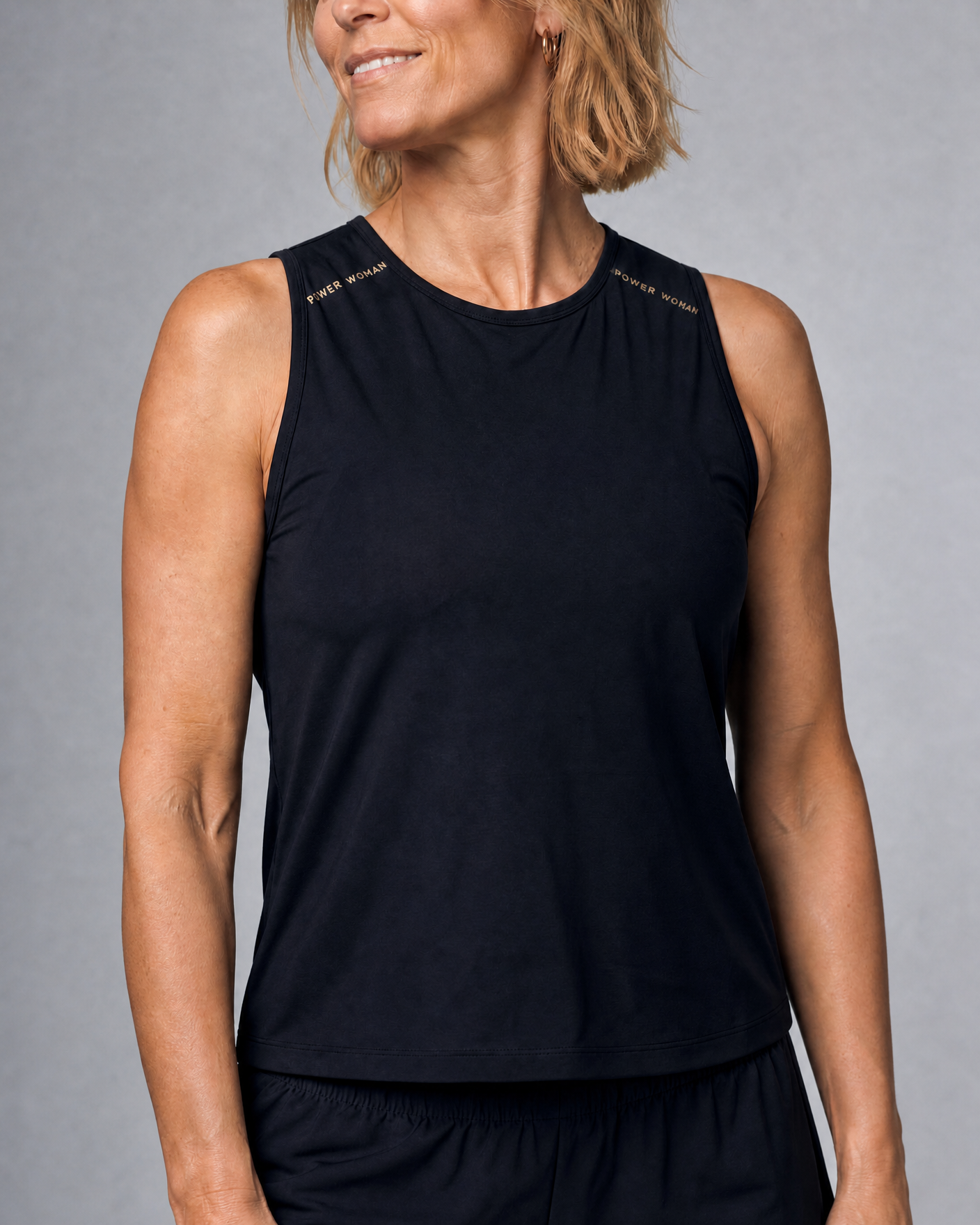 Track Run Top | Black