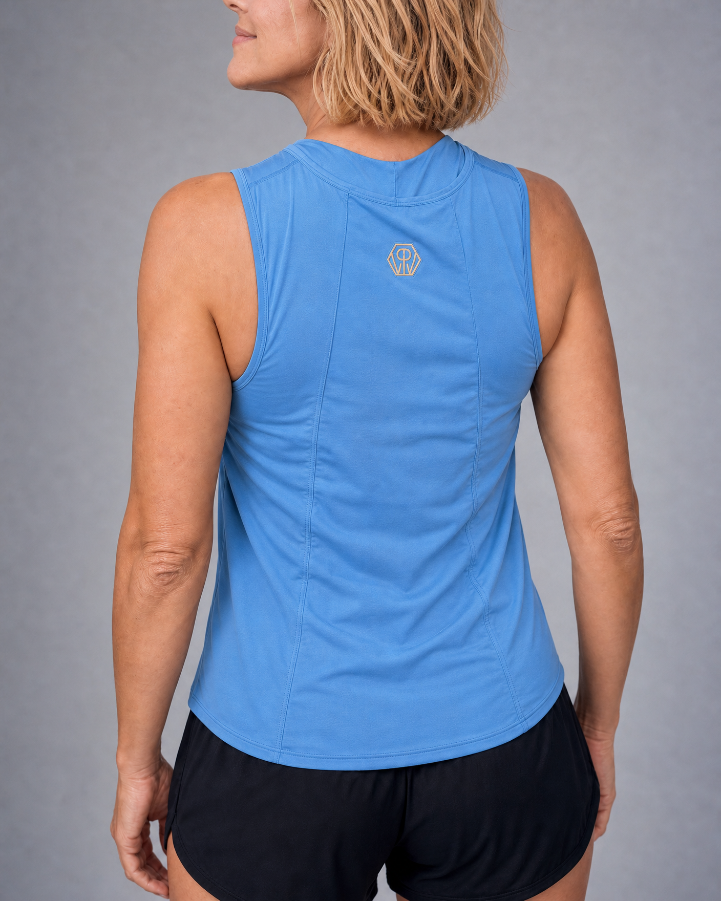 Track Run Top | Cloudy Blue