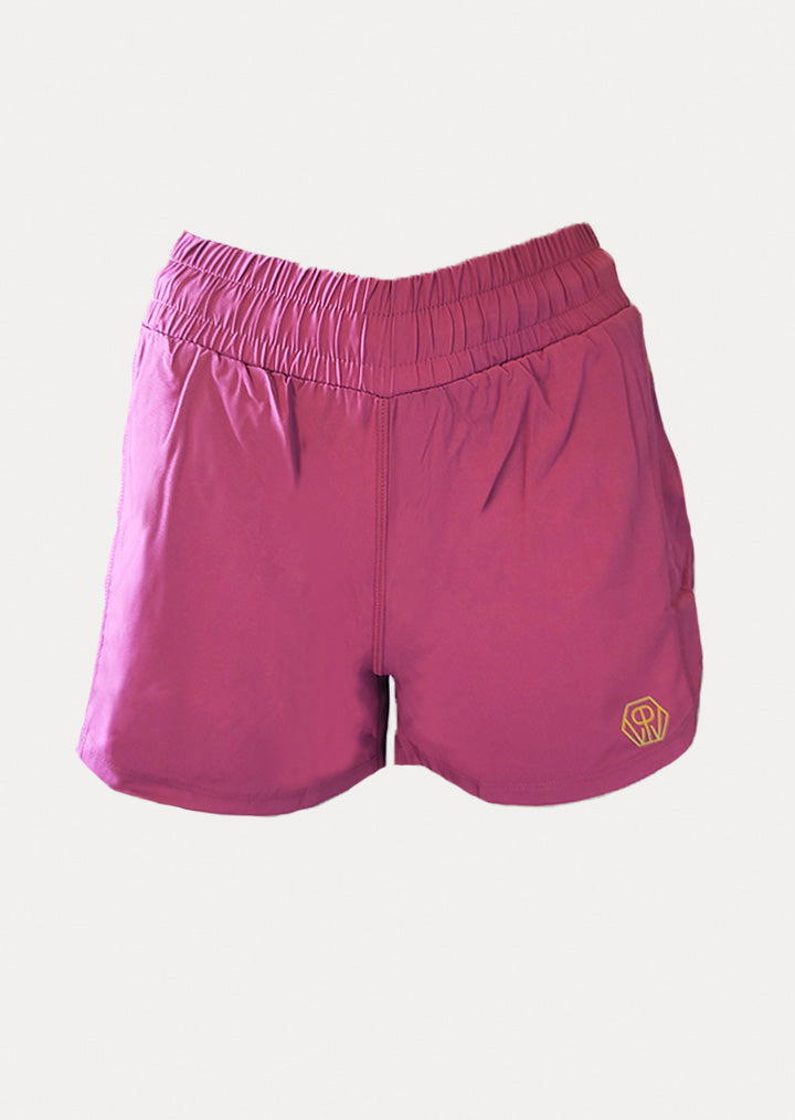 Track Run Shorts | Red Grape