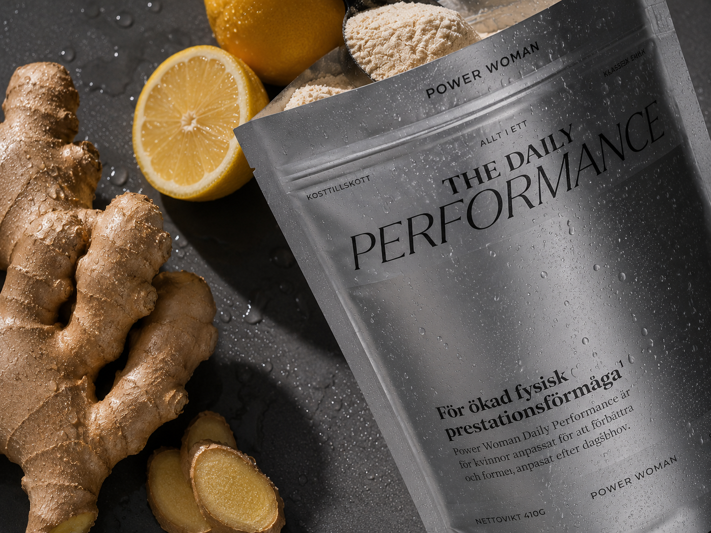 The Daily Performance - lemon ginger flavor