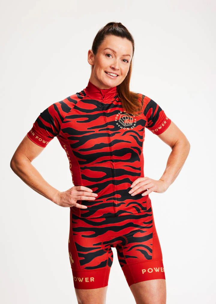 Primo Cycling & Triathlon Jersey | Red Zebra