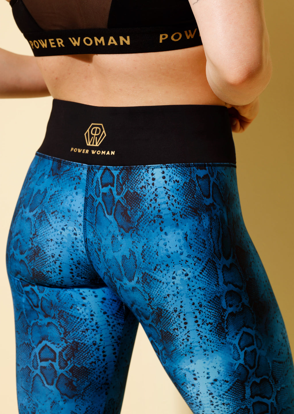 Edge Sport Pro Laufleggings | Göttin/Indigo