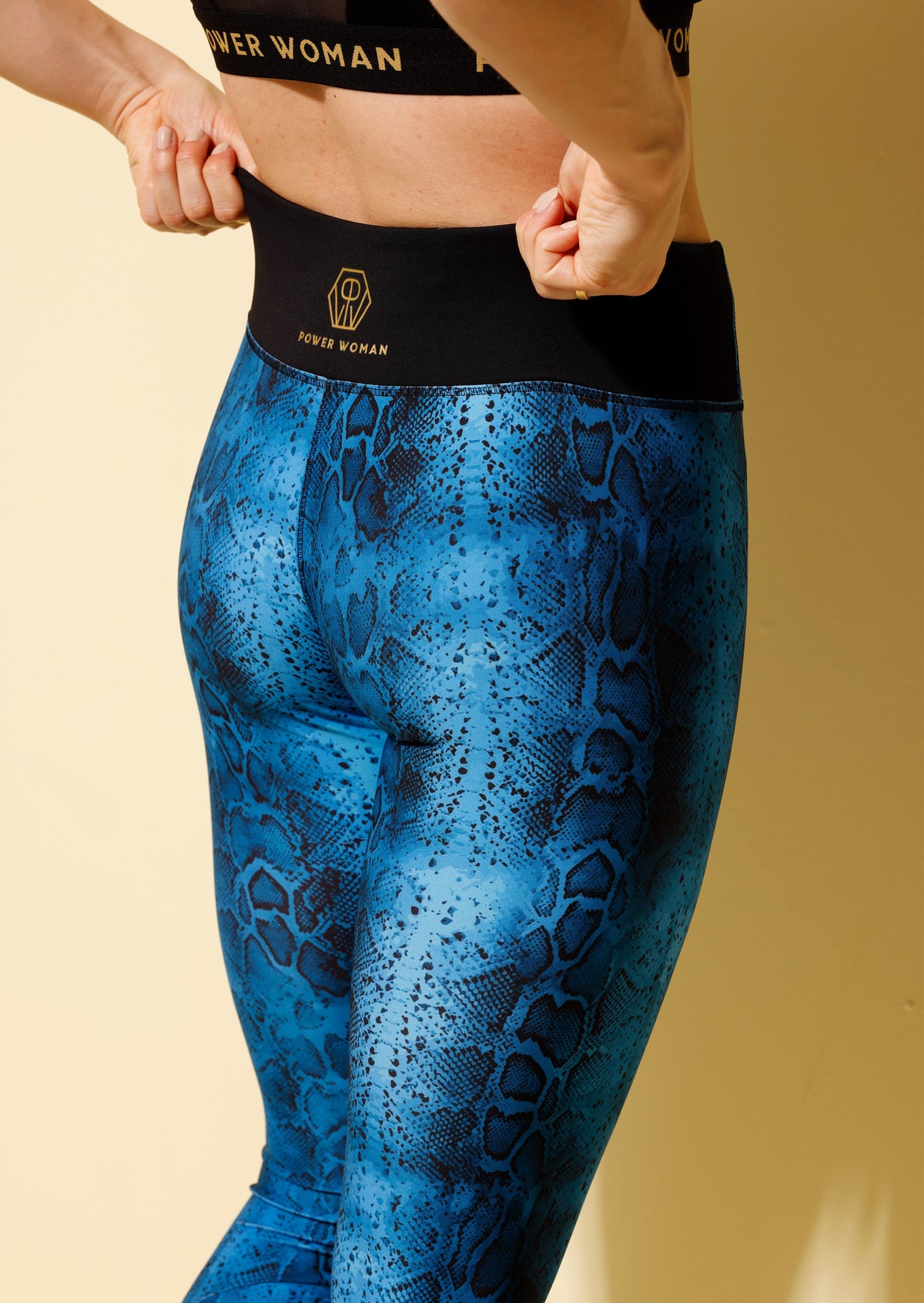 Edge Sport Pro Laufleggings | Göttin/Indigo