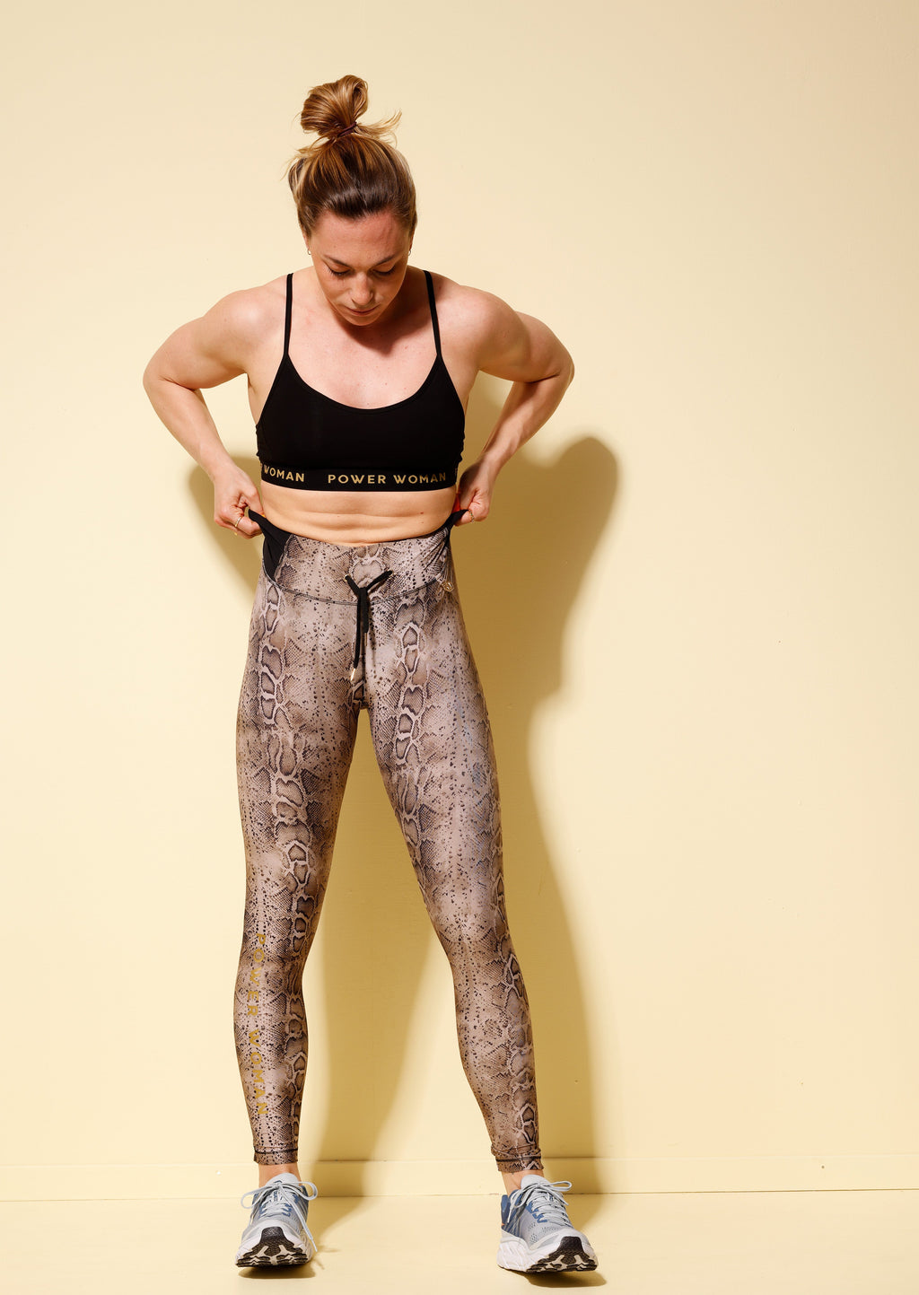 Edge Sport Pro Run Leggings | Goddess/Natural