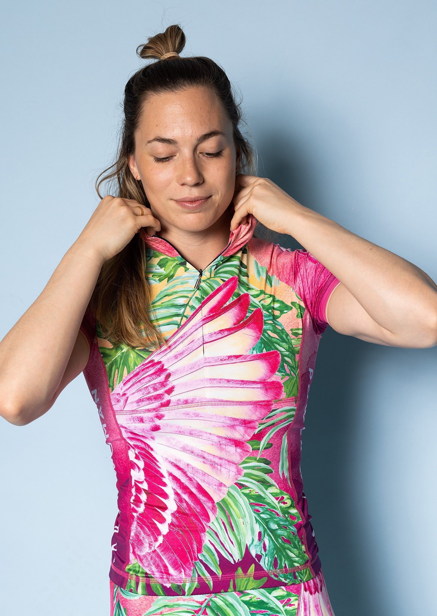 Primo Cycling Jersey | Pink Feather