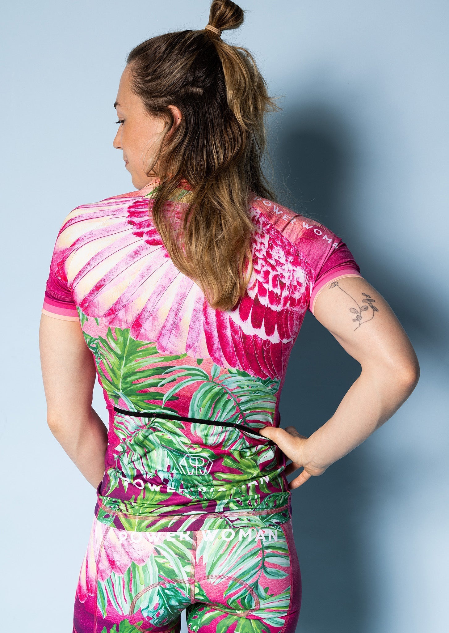 Primo Cycling Jersey | Pink Feather