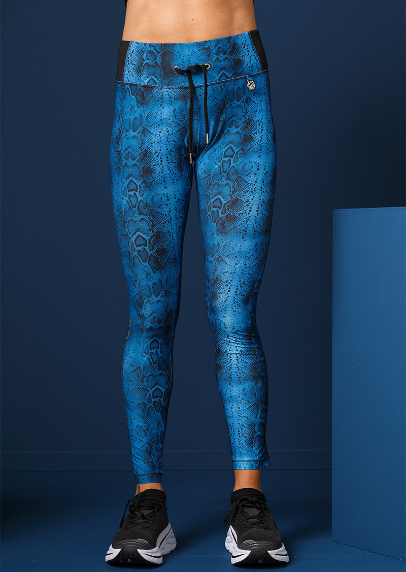 Edge Sport Pro Laufleggings | Göttin/Indigo