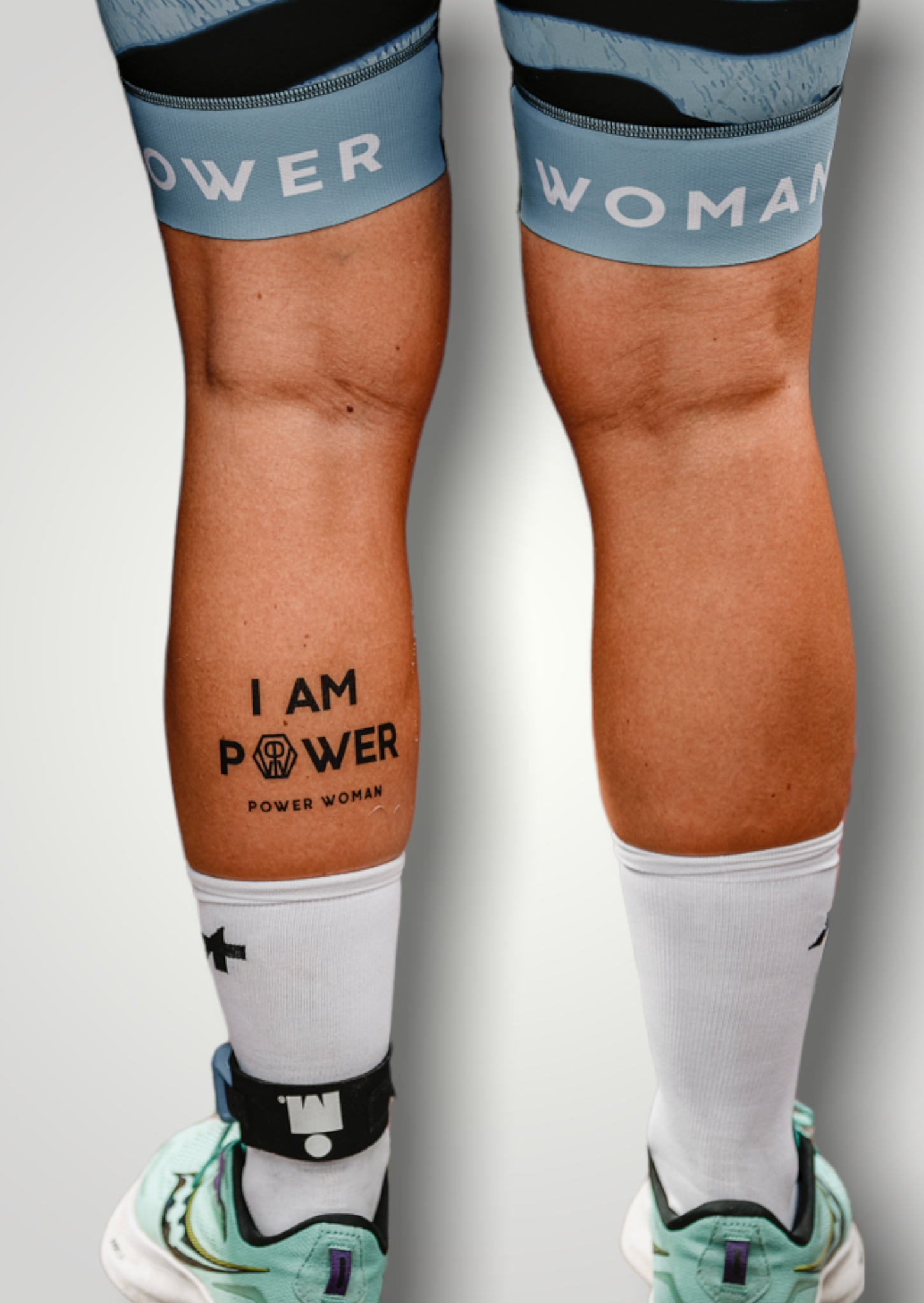 Power Woman Tattoo | Black