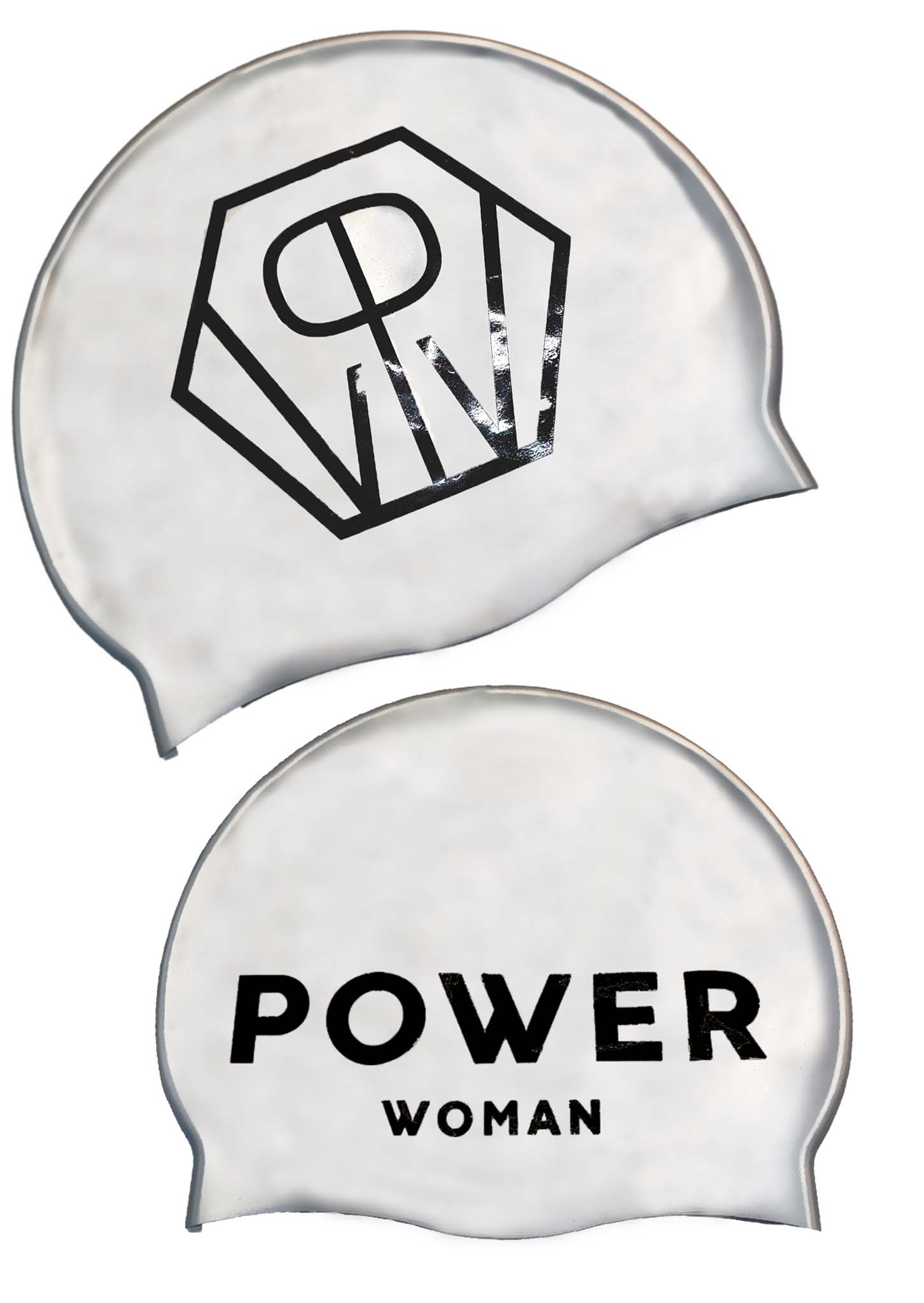 Badmössa | Silver/Black