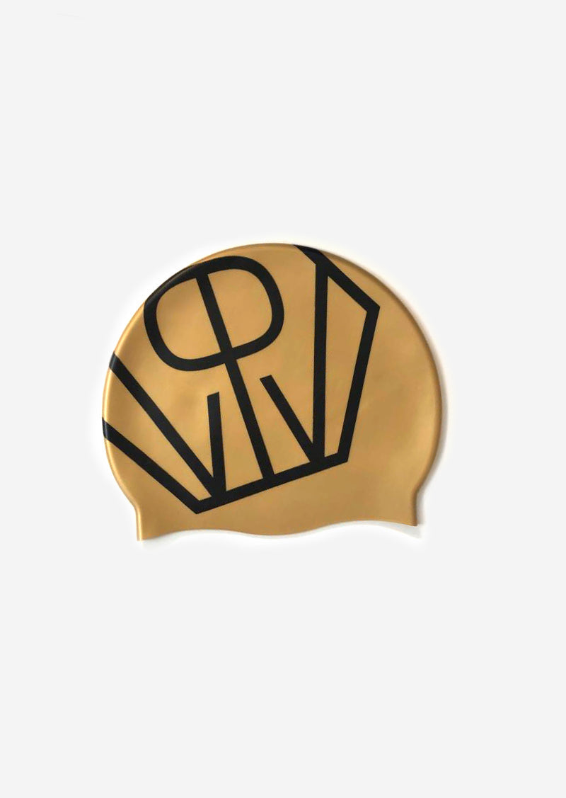 Badmössa | Gold/Black