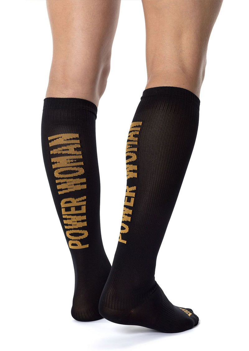 Compression Sock | Black/Gold