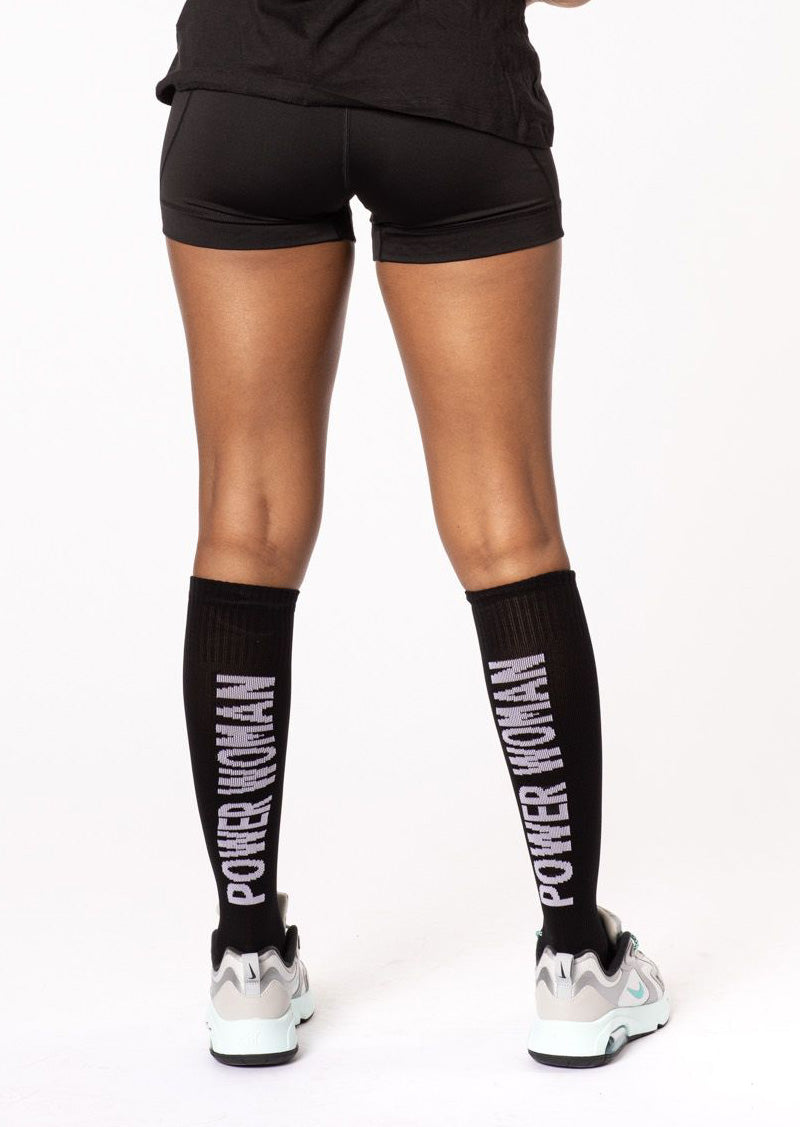 Kompressionssocken | Black/Light Grey