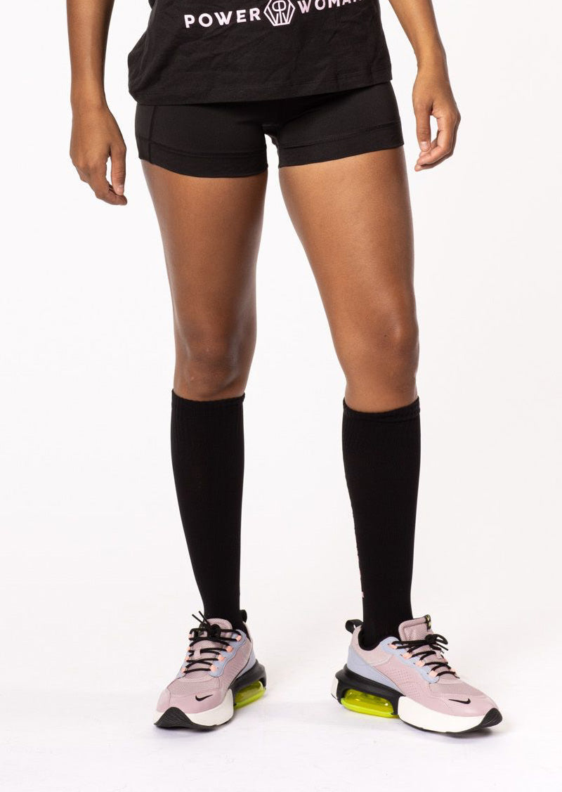 Kompressionssocken | Black/Pink