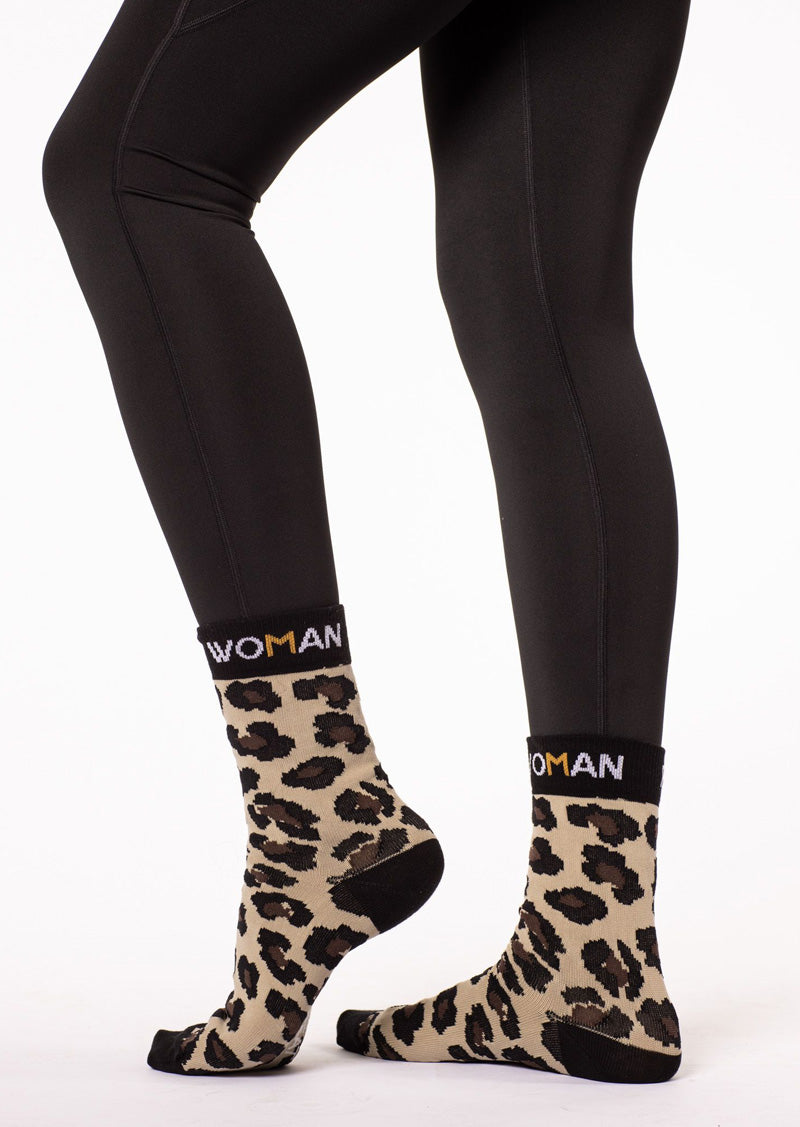 Power Woman | Sock – GOLD LEO Gold/Black