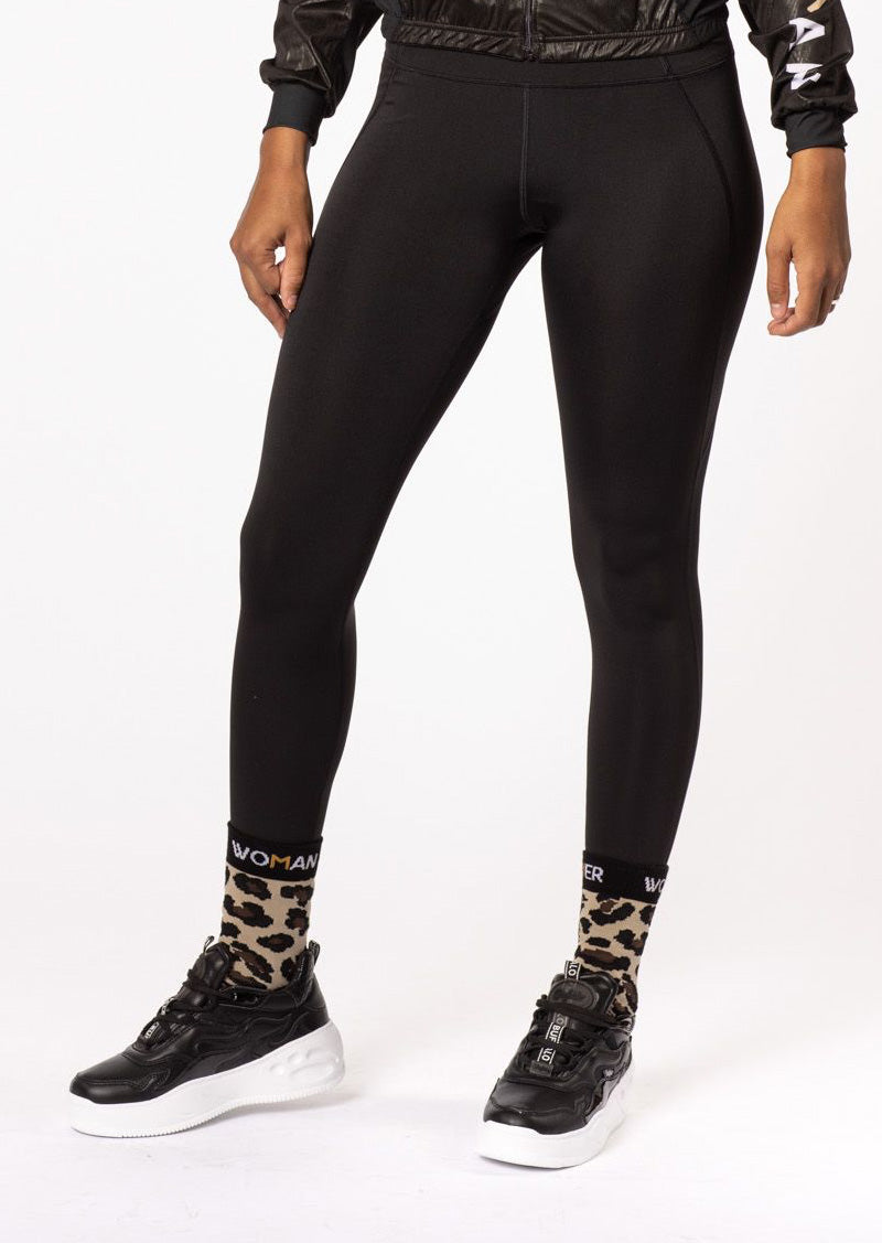 Power Woman | Sock – GOLD LEO Gold/Black