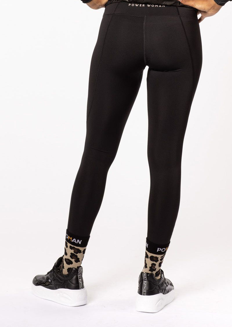 Power Woman | Sock – GOLD LEO Gold/Black