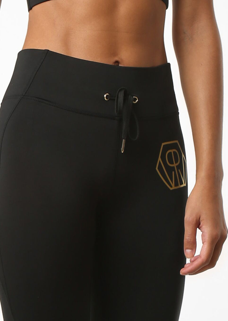 P.O.W Long Leggings | Black