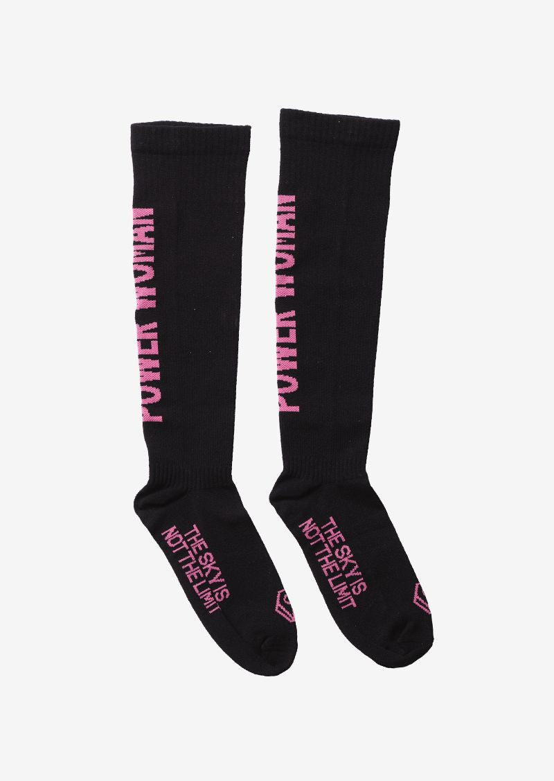 Kompressionssocken | Black/Pink